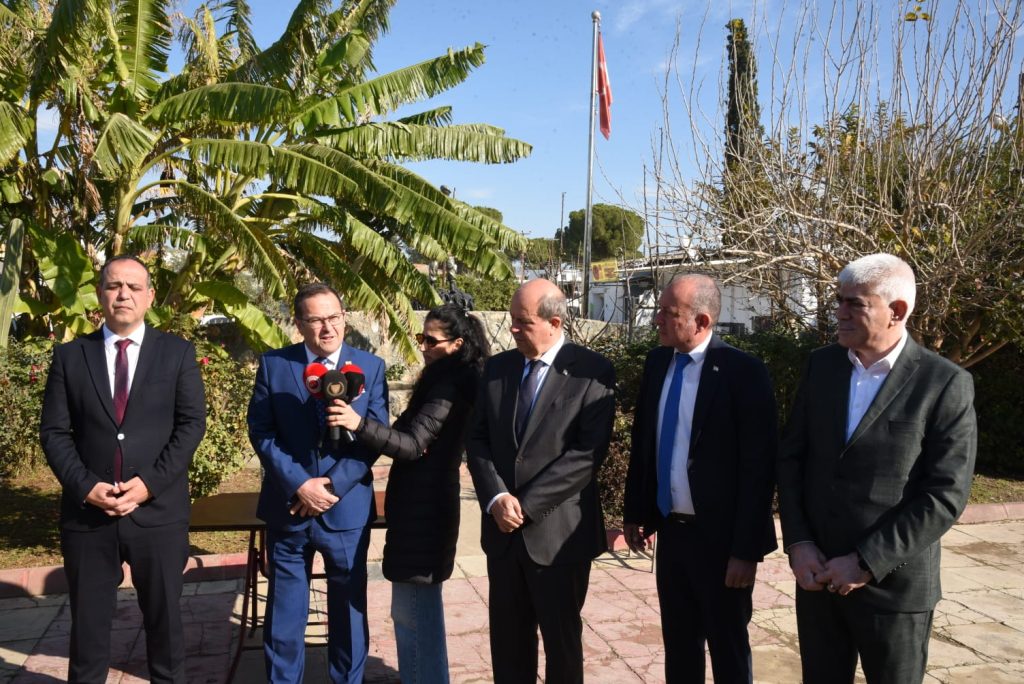 Cumhurbaşkanı Tatar, Haspolat’ta incelemelerde bulundu – BRTK