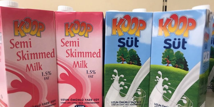 Koop-Süt süt fiyatlarında indirim yaptı…1 litrelik sütün fiyatı 4.50 TL indirimle 49 TL olarak belirlendi – BRTK