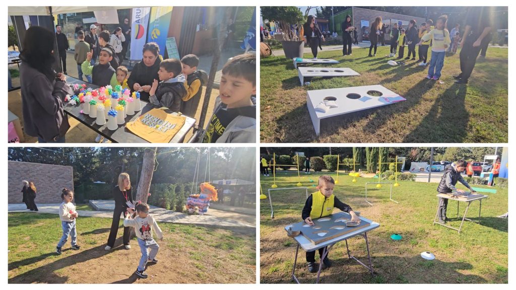 ARUCAD’dan bir grup öğrenci ‘Kartopu Kadar İyilik Projesi’ kapsamında SOS Çocuk Köyü yararına etkinlik yaptı – BRTK