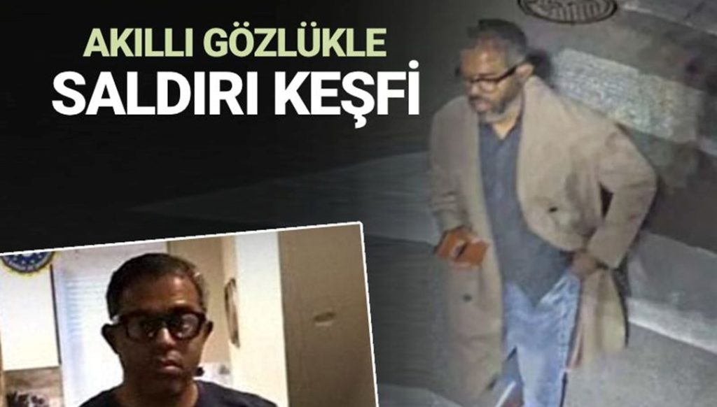 ABD’de akıllı gözlükle saldırı keşfi