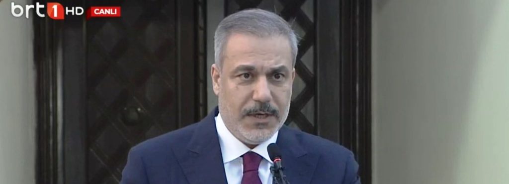 Türkiye Dışişleri Bakanı Hakan Fidan:İki devletli çözüm dışında bir yol yok – BRTK