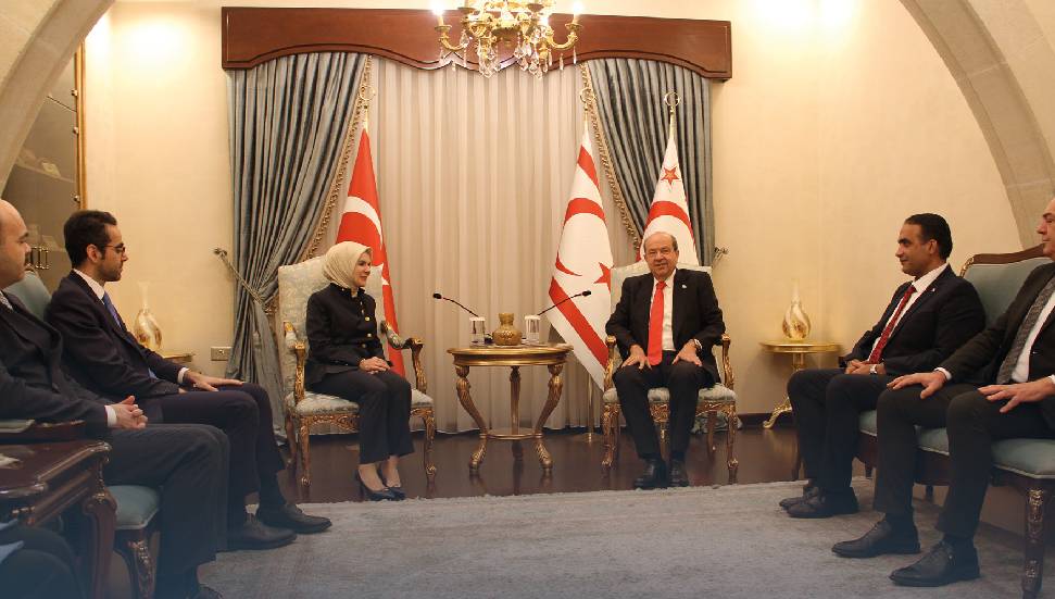 Cumhurbaşkanı Tatar TC Aile ve Sosyal Hizmetler Bakanı Göktaş’ı kabul etti – BRTK