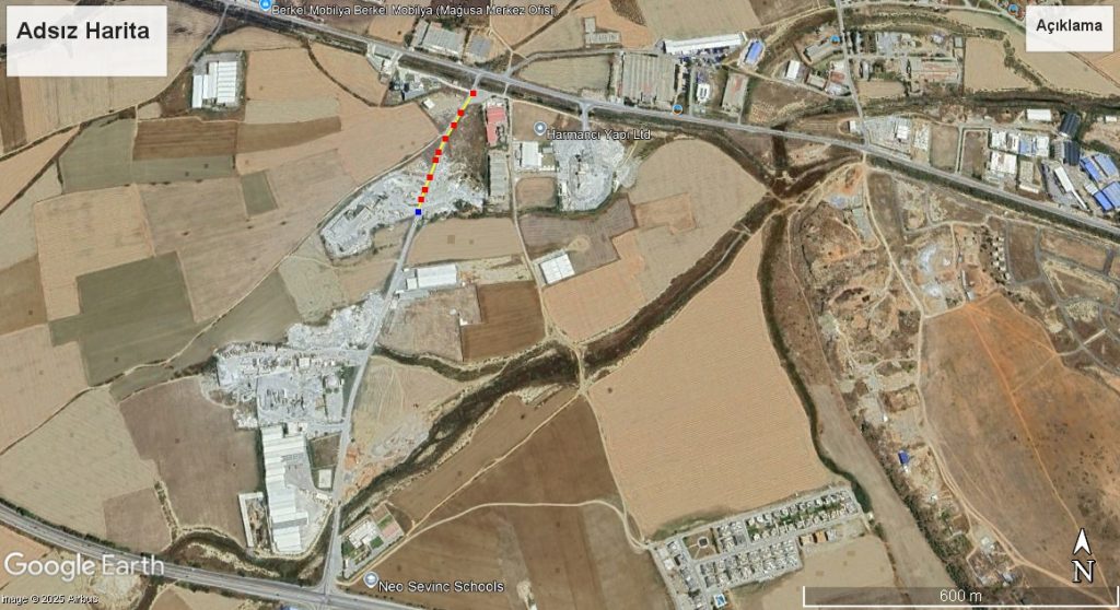 Eski Gazimağusa anayolu kavşağından, Kaskon Beton Santraline kadar olan kısım trafiğe kapatılıyor – BRTK