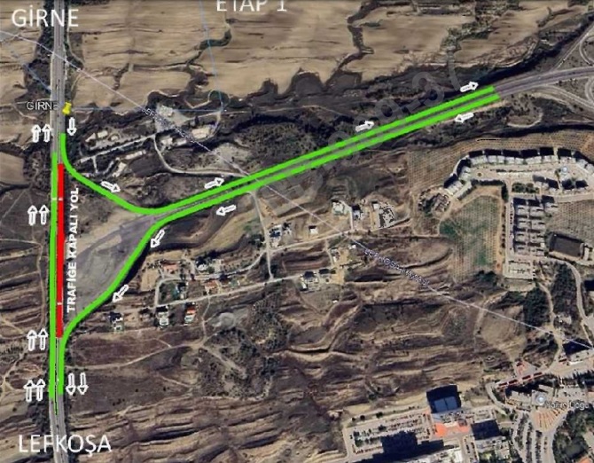 Girne Köprülü Kavşağı’nın (Yonca kavşağı) yapım çalışmaları başlıyor – BRTK