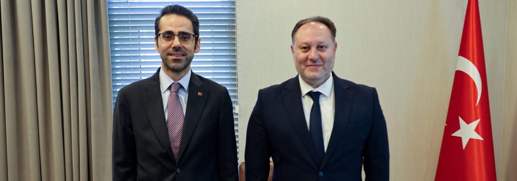 Öztürkler, Büyükelçi Serim’i ziyaret etti