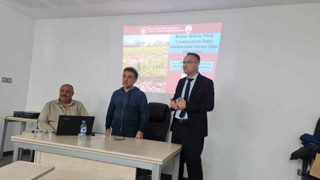 Tahıl hastalıkları ve zararlılarıyla mücadele yöntemleri konusunda üreticilere eğitim verildi – BRTK
