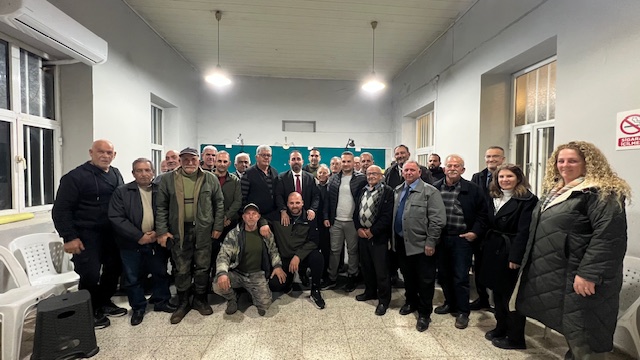 Çavuş, Aydınköy’de üreticilerle bir araya geldi – BRTK