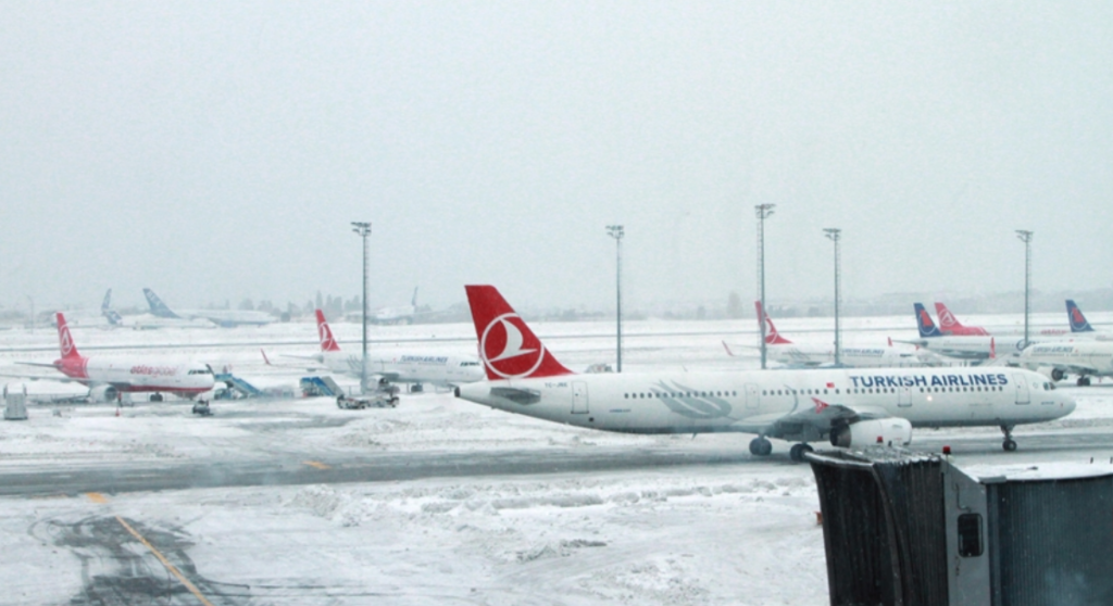 THY olumsuz hava koşulları nedeniyle yarın bazı uçuşlarını da iptal etti – BRTK