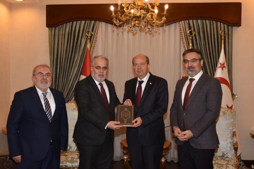 Tatar, Berat Kandili programına katılmak için ülkeye gelen TC Diyanet İşleri Başkan Yardımcısı İşliyen’i kabul etti – BRTK