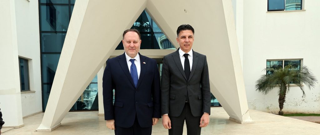 Öztürkler, Gönyeli Alayköy Belediye Başkanı Amcaoğlu’nu ziyaret etti – BRTK