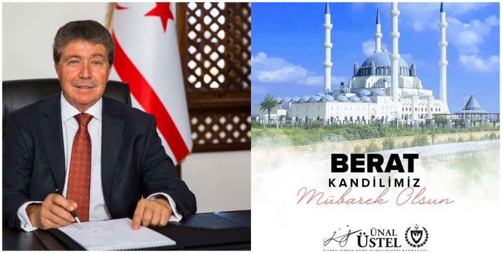 Başbakan Üstel’den Berat Kandili mesajı – BRTK