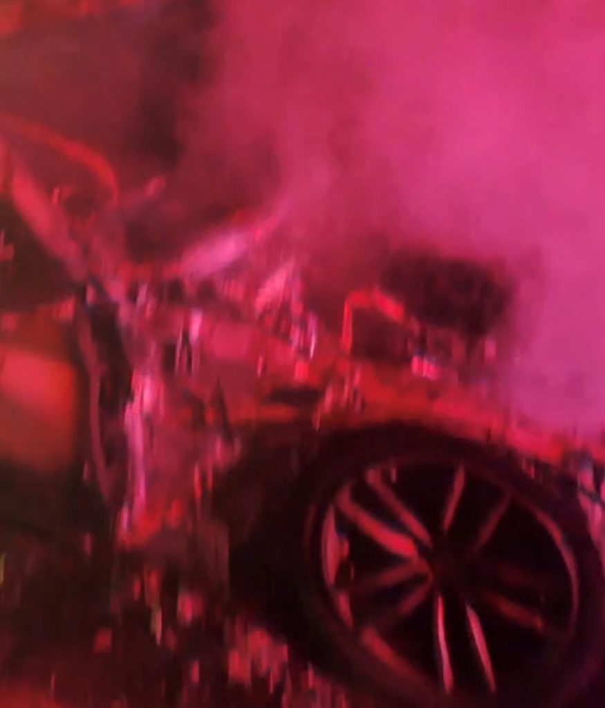 Girne-Lefkoşa yolunda araç yangını – BRTK