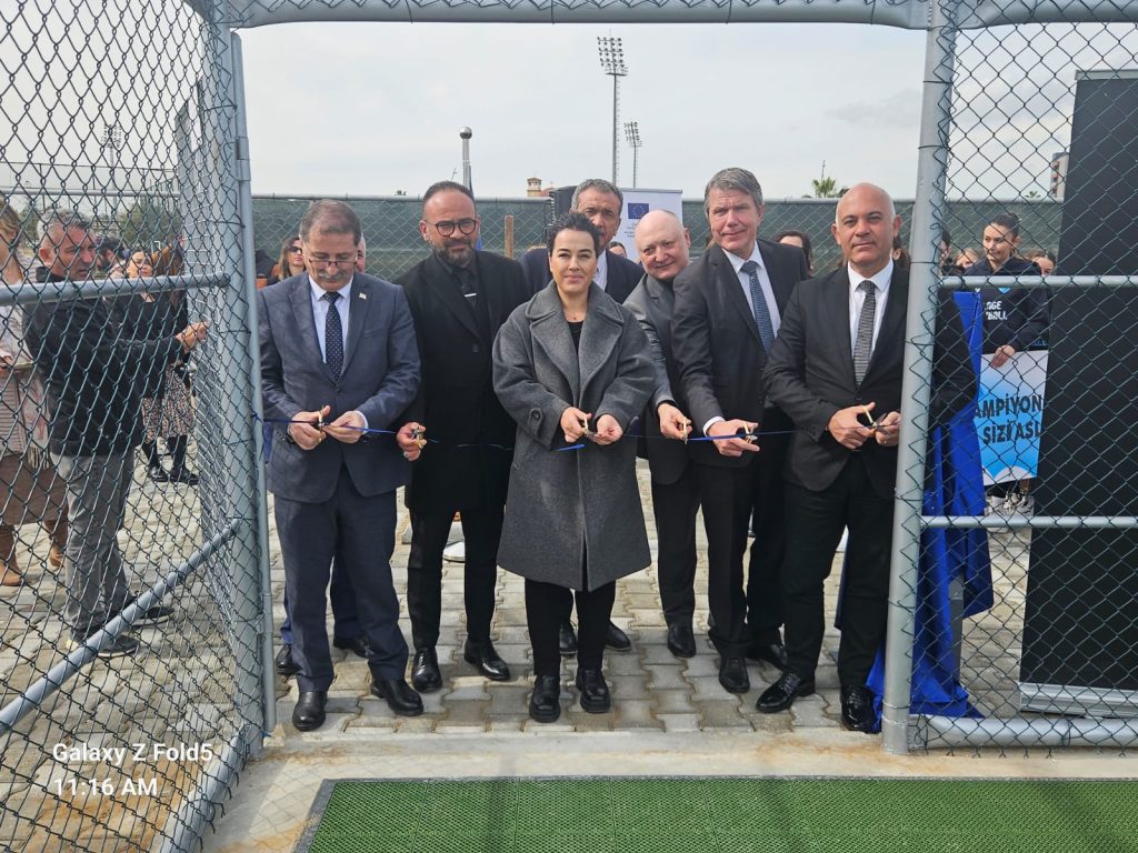‘Gazimağusa Türk Maarif Koleji Şampiyon Melekler Spor Kompleksi’ düzenlenen törenle açıldı – BRTK