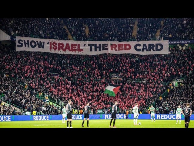 Celtic taraftarlarından İsrail’e tepki – BRTK