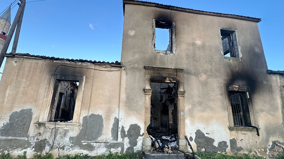 Meriç’te kullanılmayan kerpiç evde yangın – BRTK