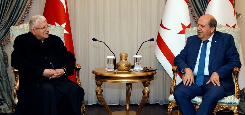 Cumhurbaşkanı Tatar, Maronit Başpiskoposu Selim Sfeir’i kabul etti – BRTK