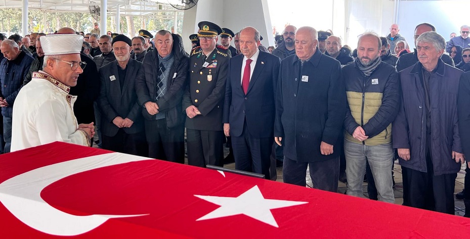 Cumhurbaşkanı Ersin Tatar, Kıbrıs Barış Harekatı Gazisi Mustafa Zorlu’nun cenaze törenine katıldı – BRTK