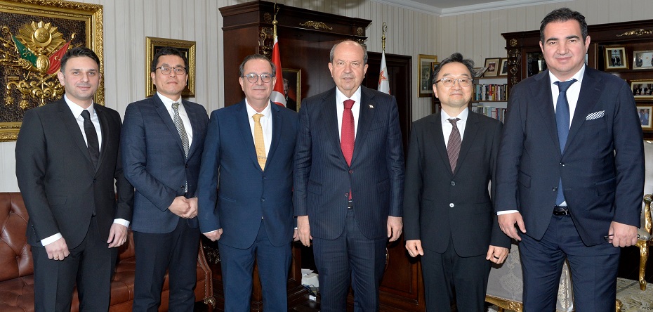 Cumhurbaşkanı Tatar, Samsung Electronics Türkiye Başkanı ve beraberindeki heyeti kabul etti – BRTK