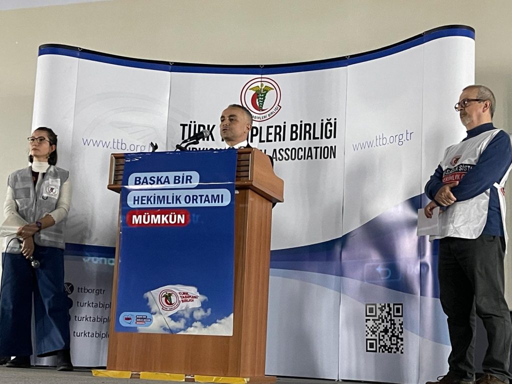 KTTB Başkanı Dalkan, TTB’nin Ankara’da gerçekleştirilen Büyük Hekim Buluşması ve Forumu’na katıldı – BRTK