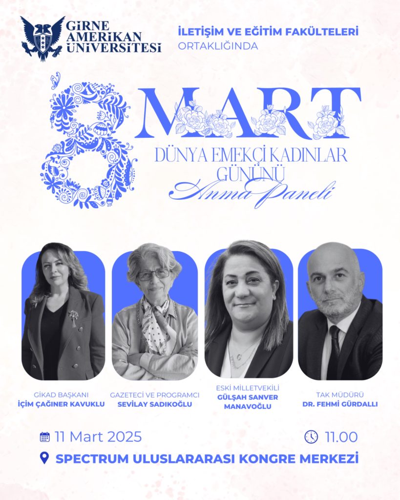 GAÜ’de 8 Mart için etkinlik düzenlenecek – BRTK