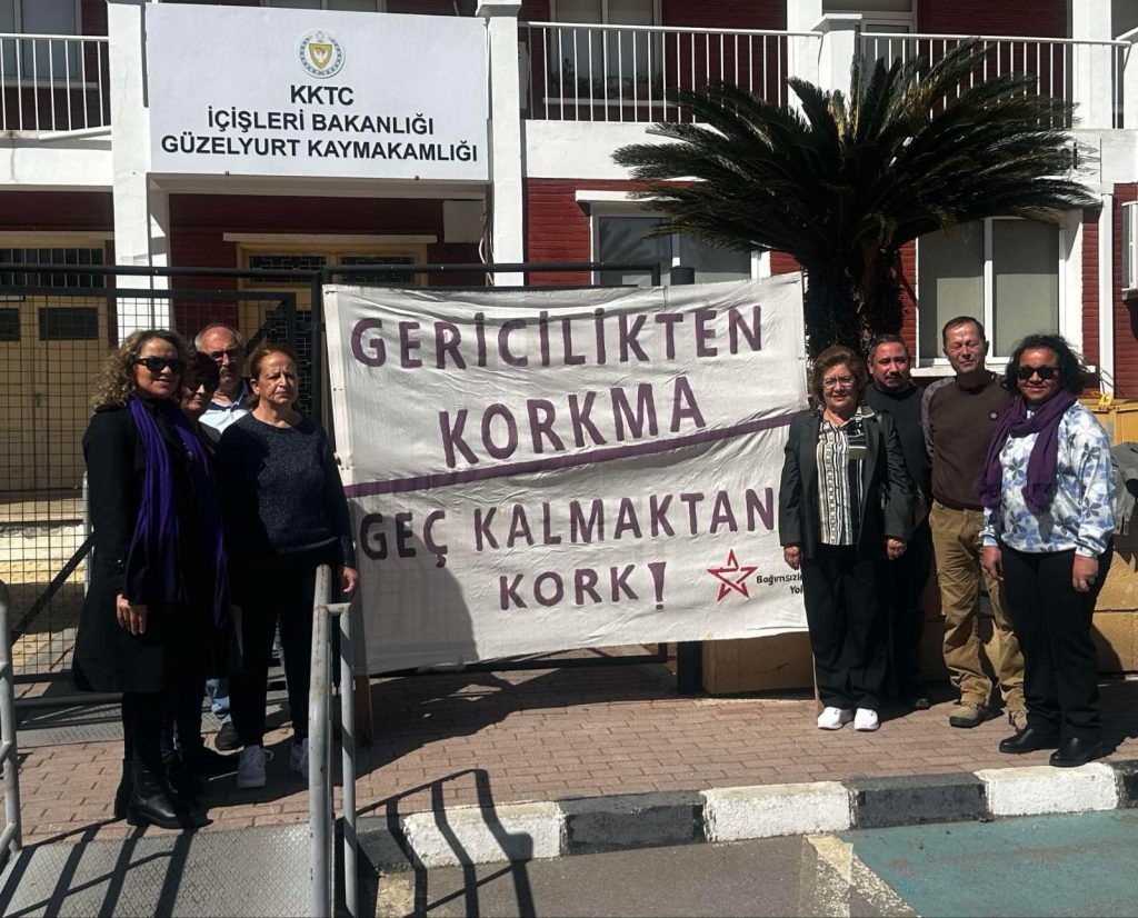 Güzelyurt’taki 8 Mart eyleminde kadınlar hak taleplerini yükseltti – BRTK