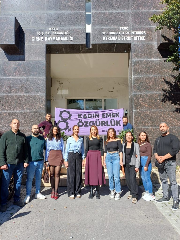 Girne’de 8 Mart eyleminde kadınlar taleplerini dile getirdi – BRTK
