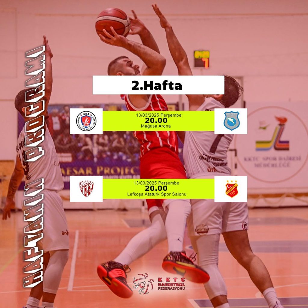Basketbol Erkekler Ligi’nde 2.hafta – BRTK