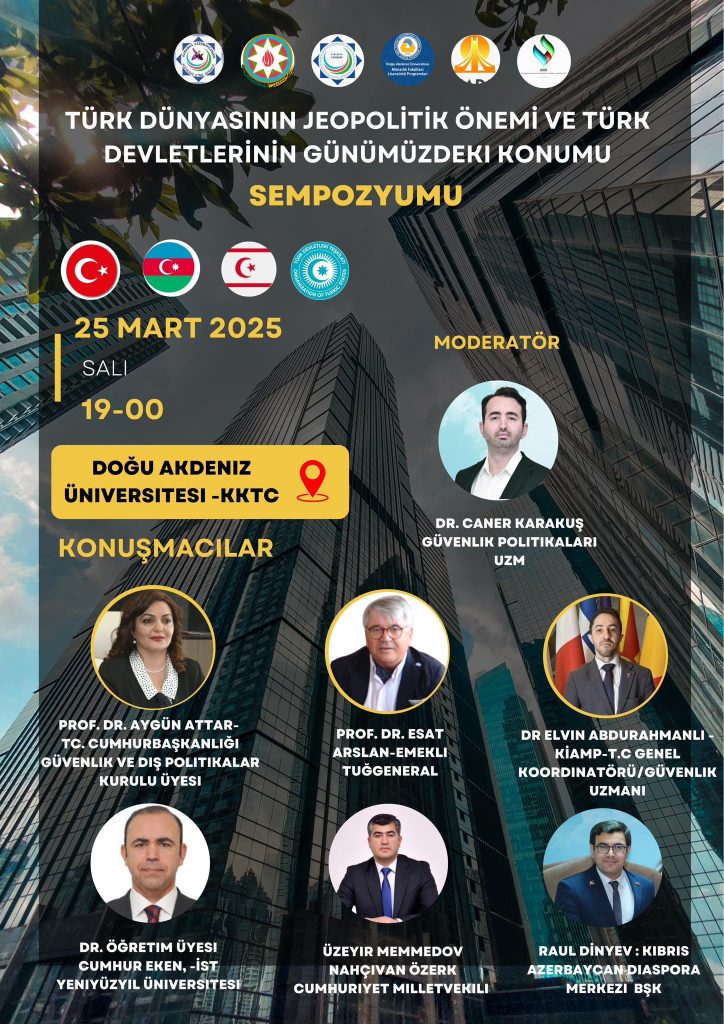 “Türk Dünyasının Jeopolitik Önemi ve Türk Devletlerinin Günümüzde Yeri” konferansı düzenlenecek – BRTK