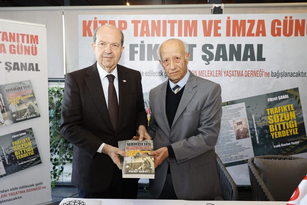 Tatar, Yazar Fikret Şanal’ın kitap tanıtım ve imza günü etkinliğine katıldı – BRTK