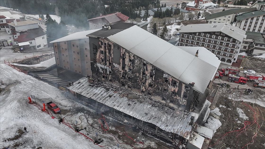 Uludağ’da otel yangınına ilişkin gözaltı sayısı 5’e yükseldi – BRTK