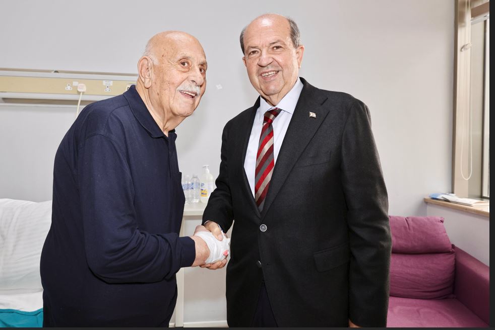 Tatar, hastanede tedavi görmekte olan TMT Mücahidi Metin Aybars’ı ziyaret etti – BRTK