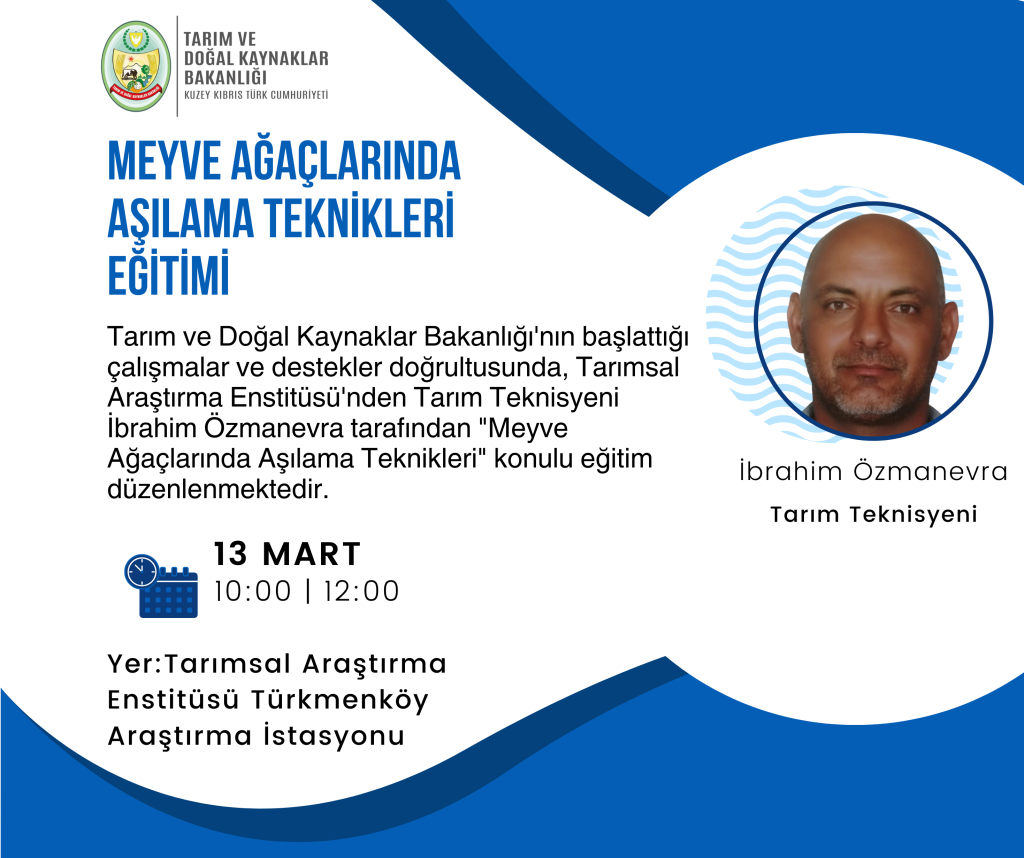 Meyve ağaçlarında aşılama teknikleri eğitimi düzenleniyor – BRTK