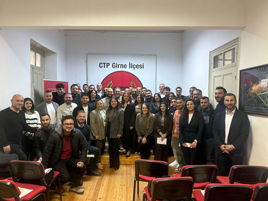 CTP Gençlik Örgütü Girne İlçe Başkanlığı’na yeniden Dünay Laçin Soyal seçildi – BRTK