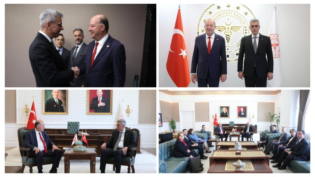 Sağlık Bakanı Dinçyürek, Ankara’da TC Sağlık Bakanı Memişoğlu ile görüştü – BRTK