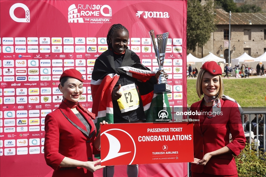 Roma Maratonu, Kenyalı atletlerin – BRTK
