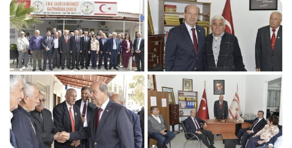 Cumhurbaşkanı Tatar, TBK Gaziler Derneği’ni ziyaret etti – BRTK