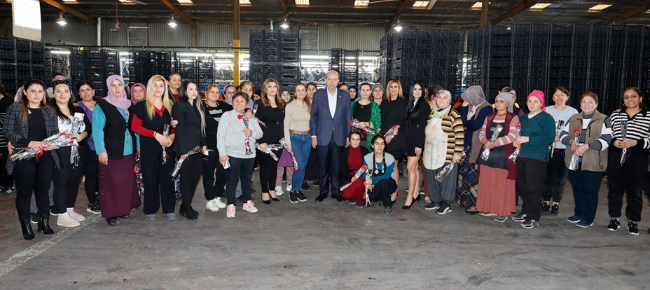 Cumhurbaşkanı Tatar, Güzelyurt Bölgesi’nde narenciye paketleme tesislerini ziyaret etti – BRTK