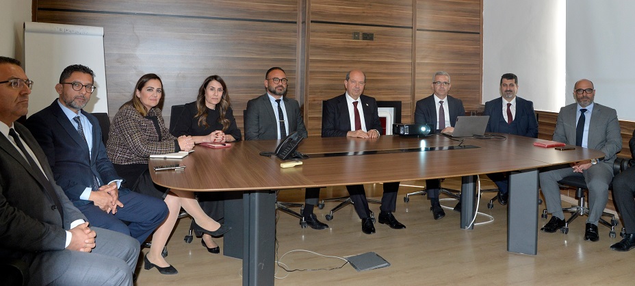 Cumhurbaşkanı Ersin Tatar, AB Koordinasyon Merkezi’ni ziyaret etti – BRTK