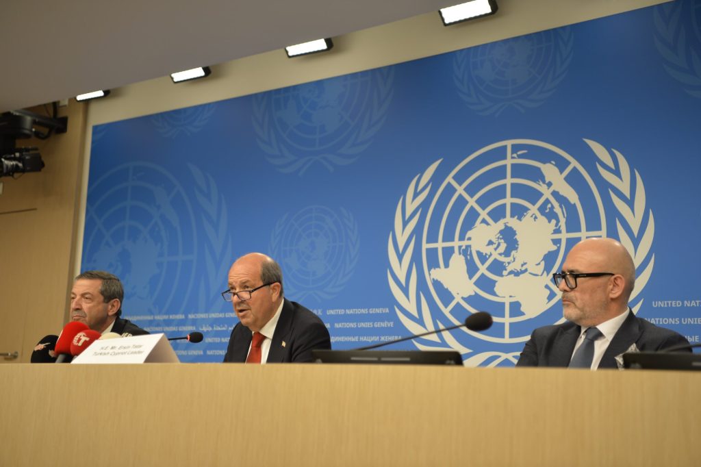 Cumhurbaṣkanı Tatar:Resmi görüşmelerin yeniden başlayabilmesi için egemen eşitlik eşit statü olmalı, bu olmaksınız devam edemeyiz