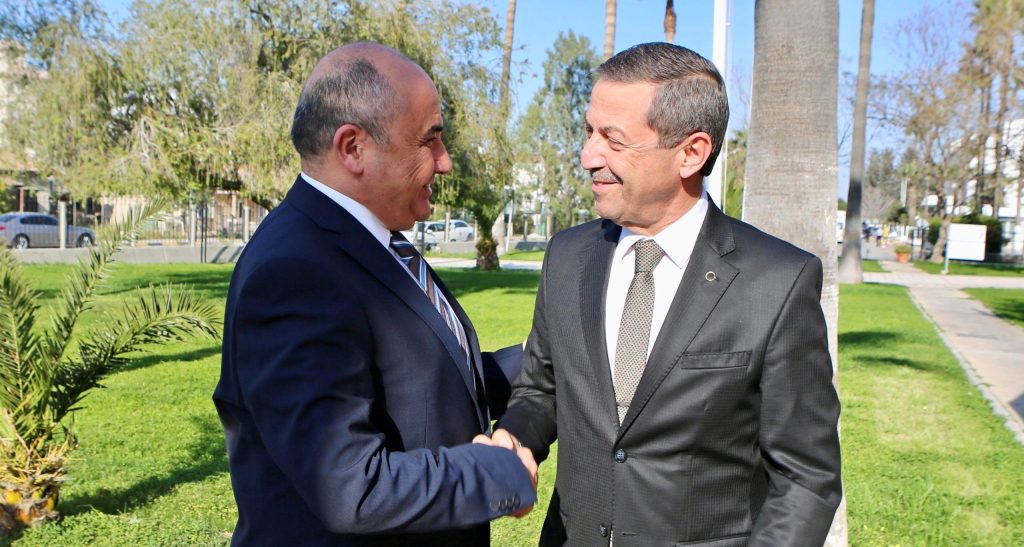 Dışişleri Bakanı Ertuğruloğlu TC Lefkoşa Büyükelçisi Başçeri ile görüştü – BRTK