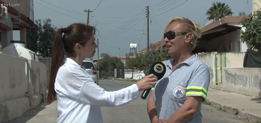 Kadınlarımız hayatın her alanında kendini kanıtlıyor…Gazimağusa Belediyesi’nde çalışan Figen Ekinci, yaklaşık 4 bin haneden sorumlu… – BRTK