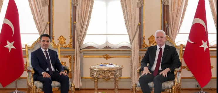 KKTC’nin İstanbul Başkonsolos Vekili Çağatay, İstanbul Valisi Davut Gül’ü ziyaret etti
