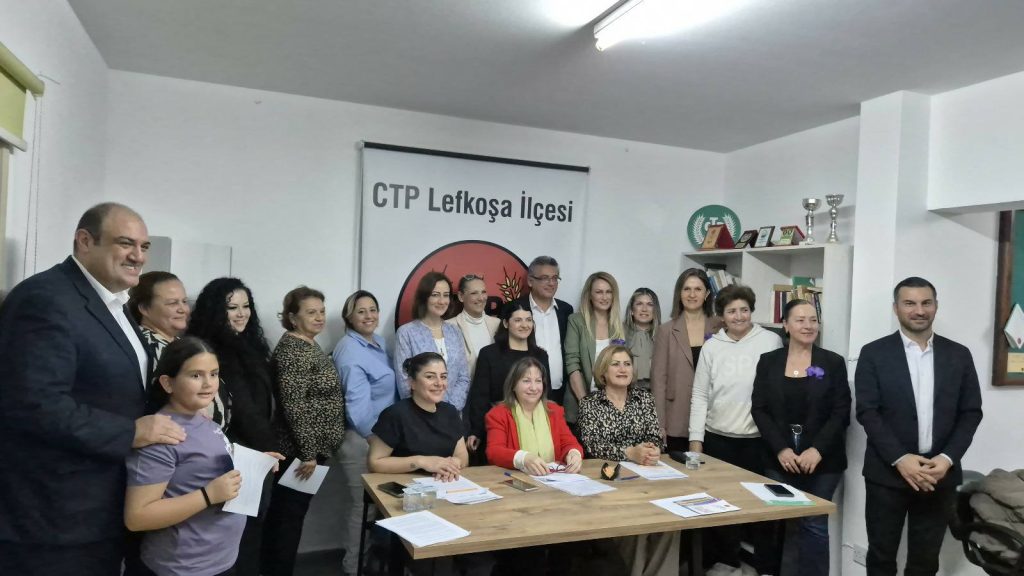 CTP Lefkoşa Kadın Örgütü Başkanlığı’na yeniden Alev Şensoy seçildi – BRTK