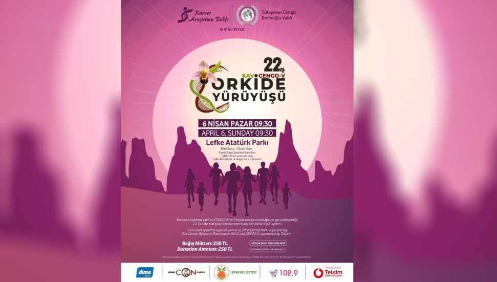 22.Orkide Yürüyüşü 6 Nisan’da Lefke’de yapılacak – BRTK