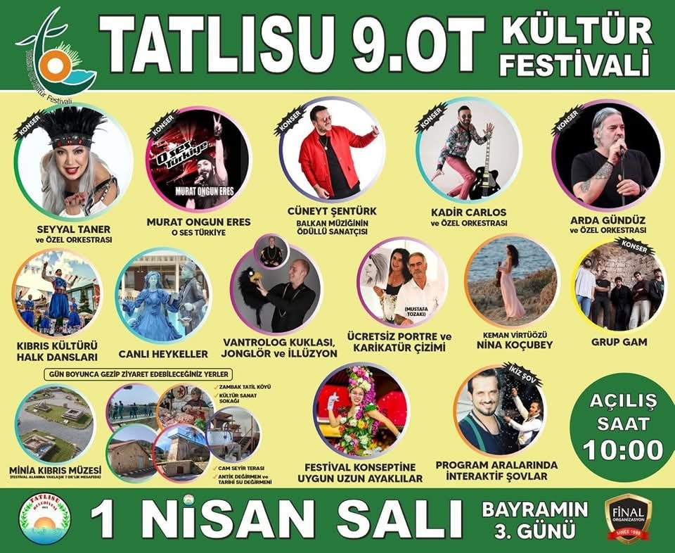Tatlısu 9. Ot Festivali bugün yapılıyor – BRTK