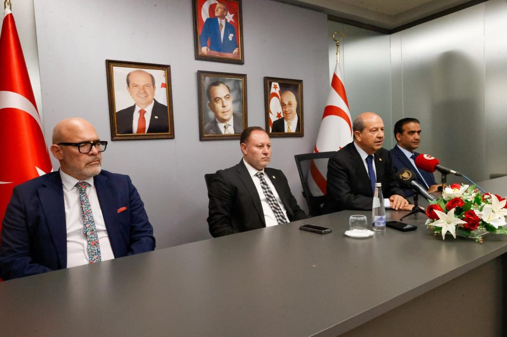 Antalya’daki temaslarını tamamlayan Cumhurbaşkanı Tatar ve Başbakan Üstel yurda döndü…Cumhurbaṣkanı Tatar, Antalya temaslarını değerlendirdi – BRTK