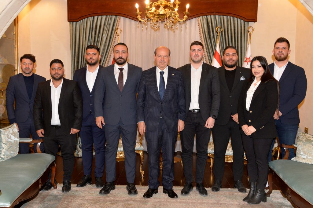 Cumhurbaşkanı Tatar, UBP Gençlik Kolları başkanlarını kabul etti – BRTK