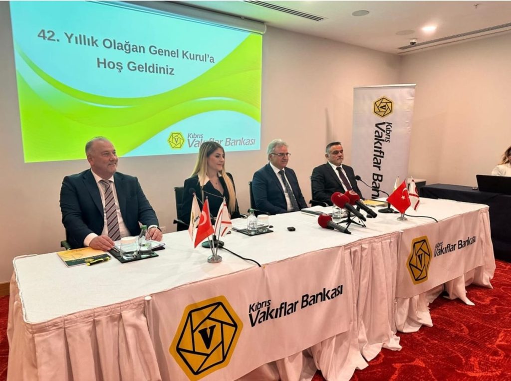 Kıbrıs Vakıflar Bankası’nın 42. Yıllık Olağan Genel Kurulu yapıldı – BRTK