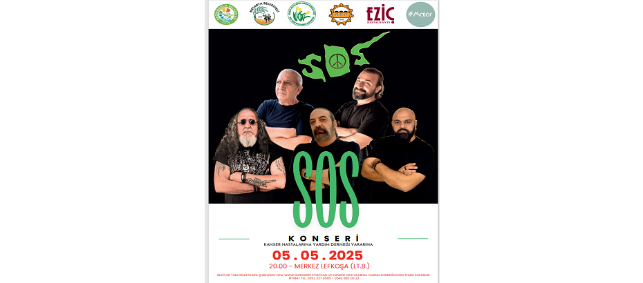 Kanser hastaları yararına Grup SOS konser verecek – BRTK