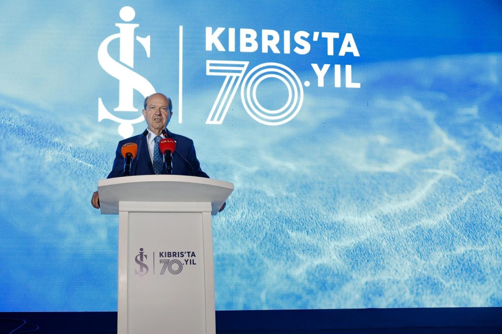 Cumhurbaşkanı Tatar “İş Bankası’nın Kıbrıs’taki 70’inci Yılı” etkinliğine katıldı – BRTK
